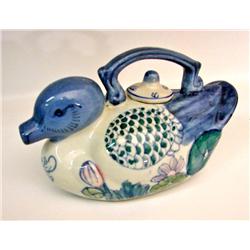 Oriental Duck Tea Pot