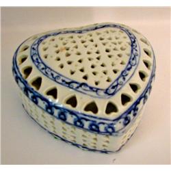 Oriental Covered Jewelry Dish