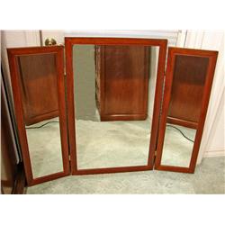 Tri-Fold Mirror