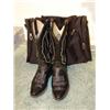 Image 1 : Pair of Abilene Boots 7D/Bag