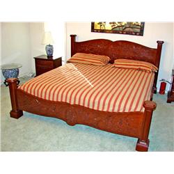 * Handmade King Size Bed