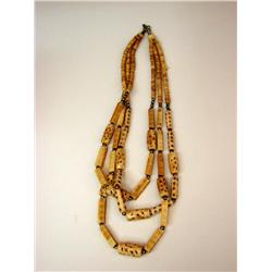 Bone or Ivory ? Necklace (3 Strand)