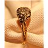 Image 1 : Lady's 14k Gold  Leaf Design & (7) Diamond Ring