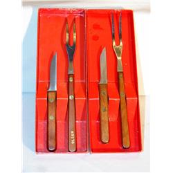 Two Olsen Knife & Fork Sets