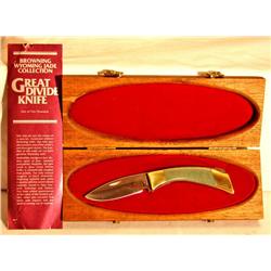 Browning Knife with Jade Handle