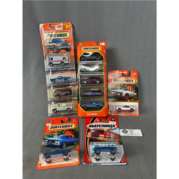12 Matchbox Die Cast Metal Collectibles In Original Pkgs