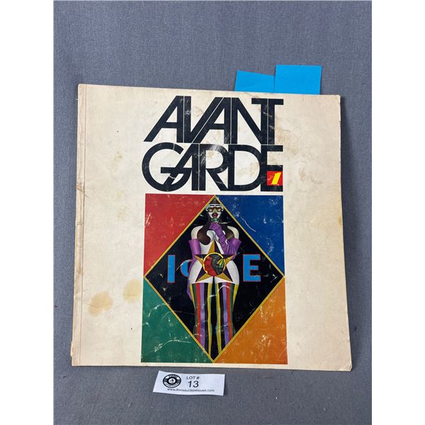 First Issue Of Avant Garde Magazine. 1968