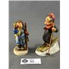 Image 1 : Vintage Hummel W.Germany 'Hear Ye, Hear Ye' & 'Skier' (missing one pole)