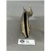 Image 3 : Vintage Figural Silverplate Fish Mail Holder - Mdello Depositato Italy