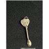 Image 3 : 3 Vintage Small Sterling Pendant Spoons (turquoise, abalone inlay)