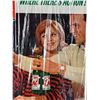 Image 2 : Vintage 18" x 12" 7-UP Cardboard Merchant Advertising Displayer