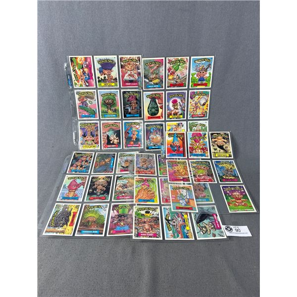 1992 Topps "Trash Can Trolls" 1b-44b COMPLETE "b" Series Collector Cards In Page Protectors