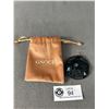 Image 1 : Rare Genuine Argillite Whale Pendant Haida Gwaii - Signed Tom Hans Skidegate - Born 1925 - 2" X 2 "
