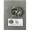 Image 1 : Vtg JJ Jonette Pewter Cat with Head in Fishbowl Jelly Belly Pin Brooch - 1.75" X 1.75"