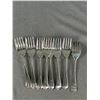 Image 5 : Birks Regency Old English Flatware 33 Pieces -8 Tea Spoons 5 5/8” Dinner Fork 7 3/4 " Dinne