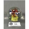 Image 1 : Vintage Altaglass Paperweight Medicine Hat Alberta - Original Sticker