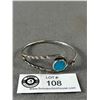 Image 1 : Vintage Taxco Mexico TN-22 Sterling Silver 925 Hinged Bracelet - 23.8 Grams - Tested