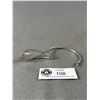 Image 2 : Vintage Taxco Mexico TN-22 Sterling Silver 925 Hinged Bracelet - 23.8 Grams - Tested