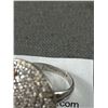 Image 2 : Beautiful 925 Sterling Silver CZ 1" Dome Ladybug Ring Size 8 - Tested