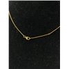 Image 4 : Gold Over 925 Sterling Silver 18" Curb Link Chain & 1" Gold Over 925 Sterling Silver MOP Pendant - T