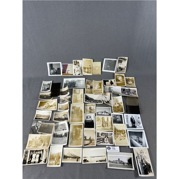 50+ Mostly B.C. Early Black & White Photo's