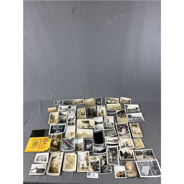 50+ Mostly B.C. Early Black & White Photo's & Some Negatives