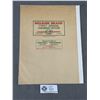 Image 1 : Unused Vintage Butter Wrapper Melrose Dairies Vancouver