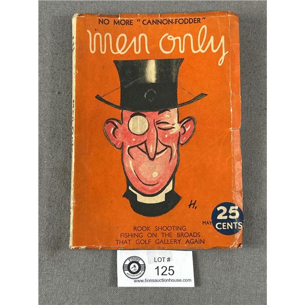 May 1938  Men Only  Humour Magazine