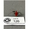 Image 1 : Vintage 1930's Amber + .830 Silver Ring