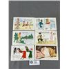 Image 1 : 6 Vintage 1940's-50's Comic/Humour Postcards