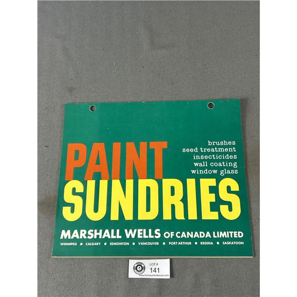 Very Interesting Marshall Wells Catalogue 1957 (Paint Sundries)