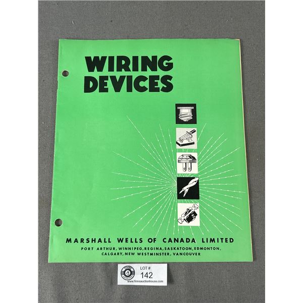 Very Interesting Marshall Wells Catalogue 1957 (Wiring Devices)