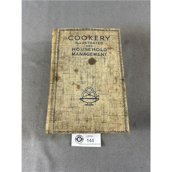 Early 1900's Cookery & Household Management Book (Large Book)