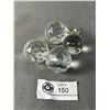 Image 1 : 4 Hanging Crystal Chandelier Balls