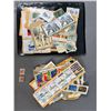 Image 1 : Canadian Postage Stamps - 2 Antique w/ Scott #'s Plus Assorted Newer Ones (On Paper)