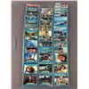 Image 1 : 1979 James Bond "Moonraker" Collector Cards #1-99 (COMPLETE SET) Plus a Few Stickers In Protector Sh