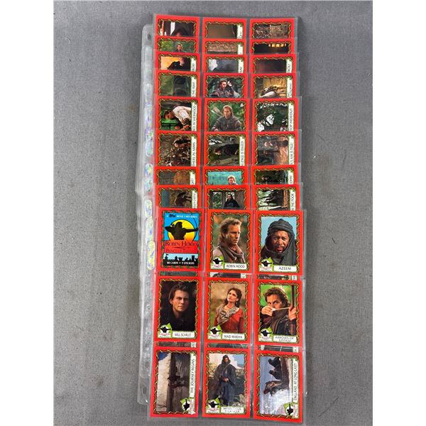 1991 Topps Movie Cards "Robin Hood Prince Of Thieves" COMPLETE Collector Cards #1-88 & #1-9 Stickers