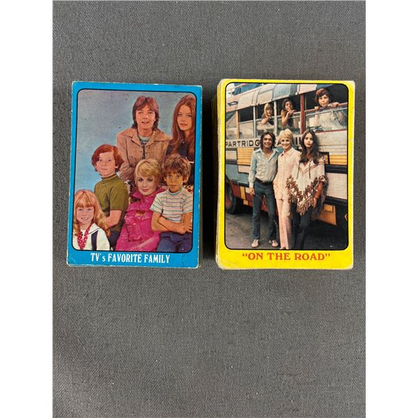 1971 Columbia Pictures "The Partridge Family" Collector Cards In Acrylic Cases