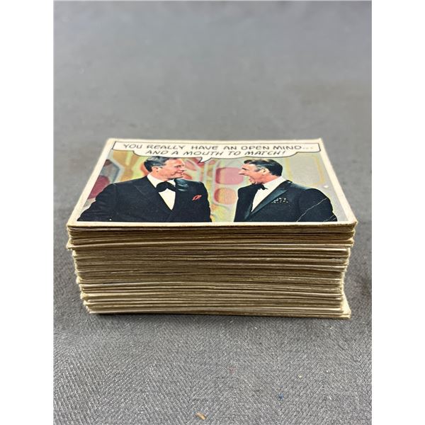 1967 "Laugh In" Collector Cards In Acrylic Case