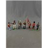 Image 1 : Group Of 7 Vintage Toy Soldiers. Some Are Lead