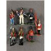 Image 2 : Group Of 7 Vintage Toy Soldiers. Some Are Lead