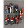 Image 3 : Group Of 7 Vintage Toy Soldiers. Some Are Lead