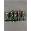 Image 1 : Group Of 5 Elastolin Toy Soldiers