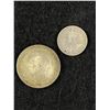 Image 2 : 2 Australian Silver Coins - 1921 SixPence & 1943 Florin. Both Contain Silver.