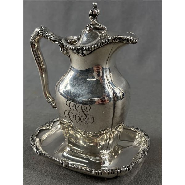 Superb Quality Reed & Barton Silver Jug On Stand. Circa 1920