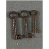 Image 1 : 3 Antique Skeleton Keys