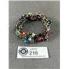 Image 1 : Very Nice Gemstone Bracelet w/ Magnetic Opening & Safety Chain