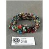 Image 3 : Very Nice Gemstone Bracelet w/ Magnetic Opening & Safety Chain