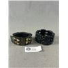 Image 1 : 2 Very Nice Chunky Stretch Bracelets
