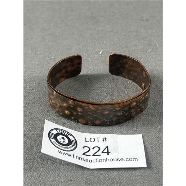 Very Nice Vintage Copper Cuff Bracelet